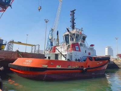 Le Port de Casablanca renforce ses équipements de servitude par la mise en place de deux nouveaux remorqueurs de type ASD