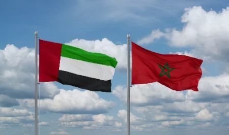 Flag UAE MAROC