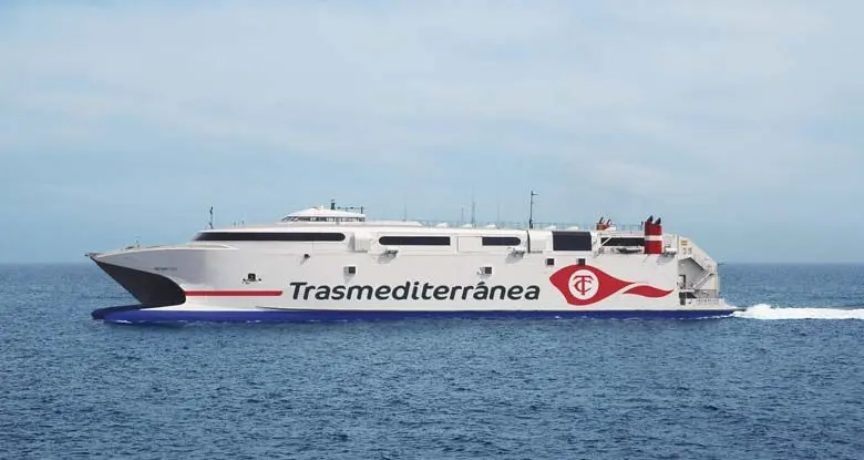Traversées ARMAS TRASMEDITERRANEA été 2025