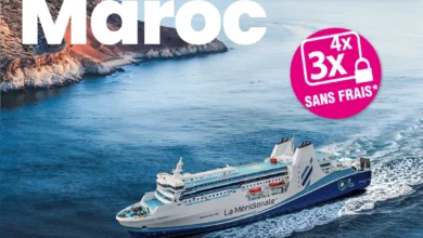 La Méridionale traversées vers le Maroc avec un paiement en 3x ou 4x sans frais