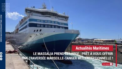 Le Massalia prend le large Pret a vous offrir une traversee Marseille Tanger Med exceptionnelle