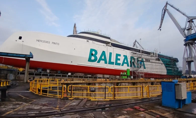Baleària Lancement du fast ferry Mercedes Pinto le 19 septembre