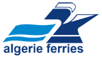 Logo d'Algérie Ferries, compagnie de transport maritime.