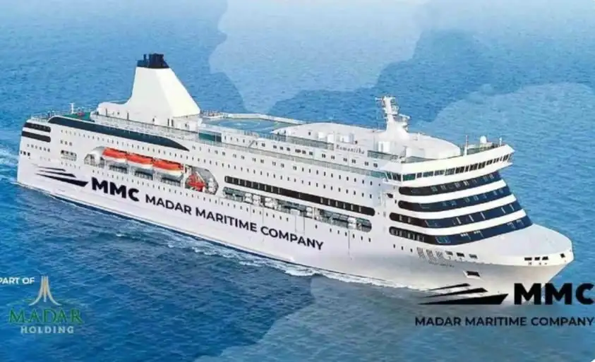 Navire Romantika affrété par Madar Maritime Company pour une croisière maritime Alger–Tunis