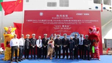 GNV reçoit le « GNV Aurora » son 2éme navire alimenté au GNL