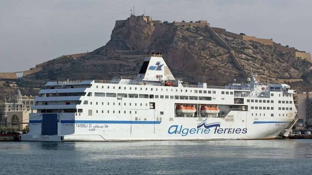 Il traghetto Tassili II di Algérie ferries riprende le sue traversate tra Marsiglia e Algeri dopo un