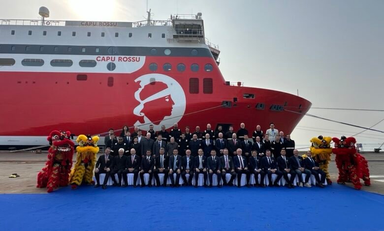 Corsica Linea réceptionne officiellement son nouveau navire