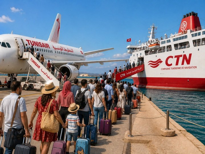 Découvrez les nouvelles mesures tarifaires mises en place pour Tunisair et la CTN pour l'été 2026. A