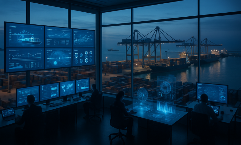 Intelligence artificielle et gestion portuaire au Maghreb