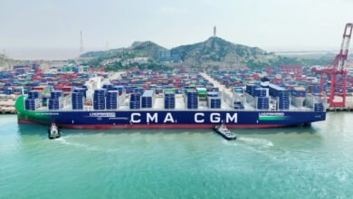 Le CMA CGM Notre-Dame a été baptisé au Havre